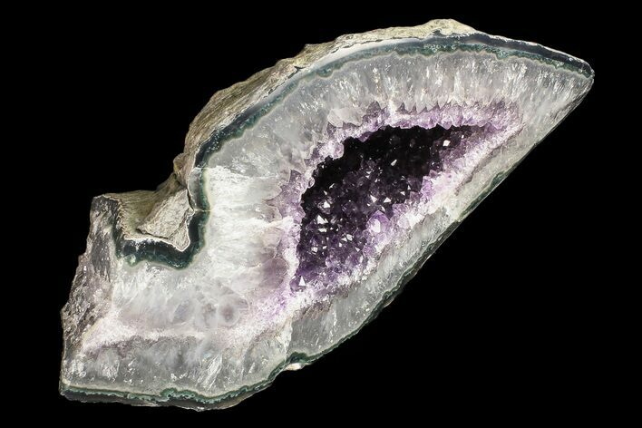Purple Amethyst Geode - Uruguay #87412